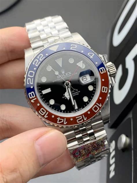 replica pepsi rolex|Rolex Pepsi on wrist.